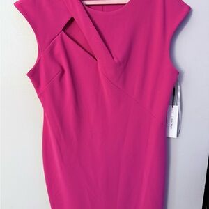 Calvin Klein Women's Pink Dress size 16 New with tags